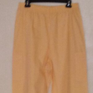 Crest Yellow L Scrub Bottoms